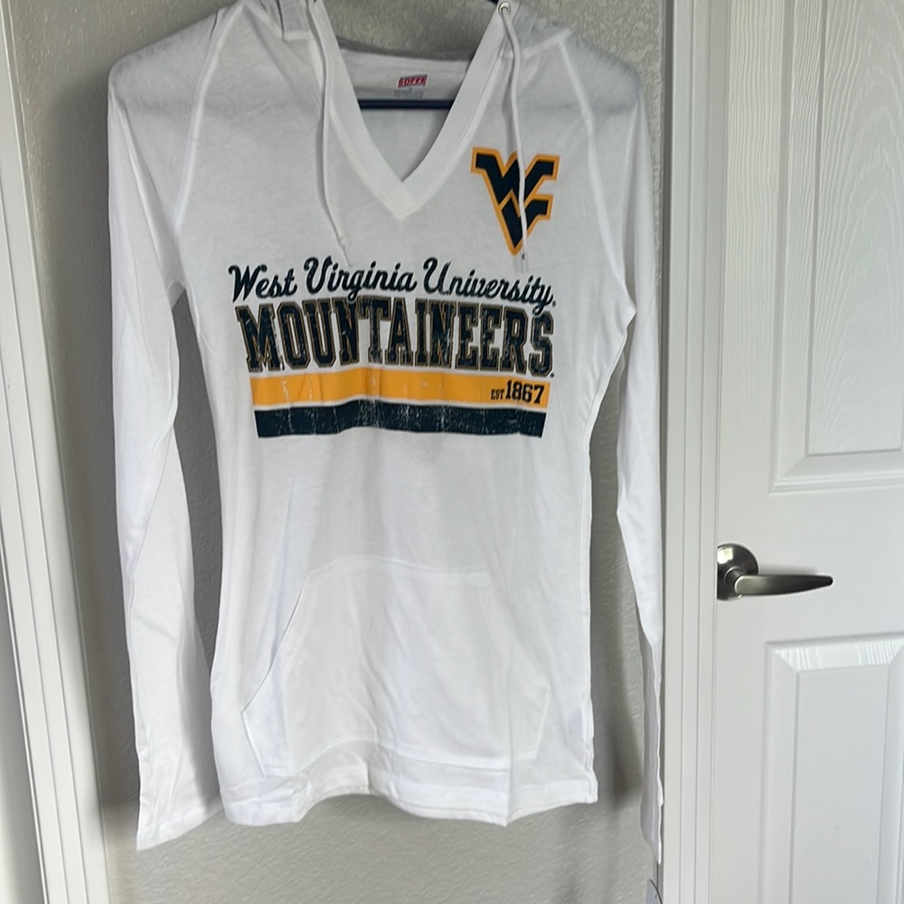 NWT Soffe West Virginia Mountaineers hoodie T-Shirts S